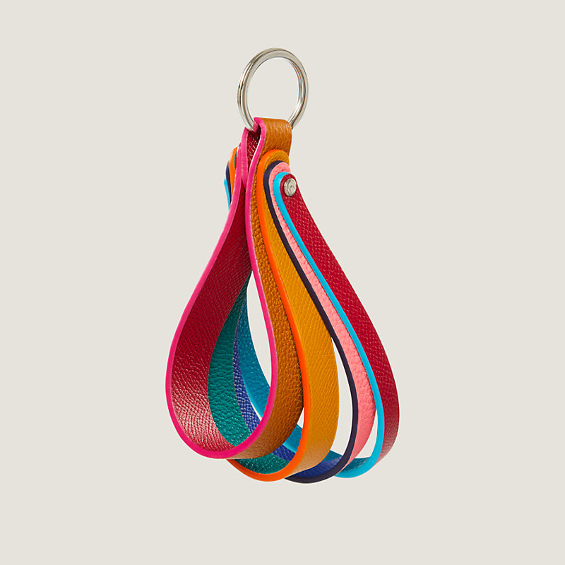 Rainbow key ring | Hermès USA